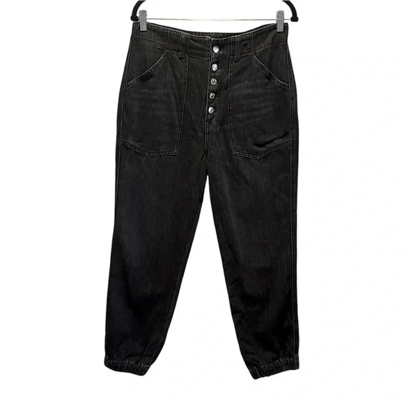 Veronica Beard Bolton Elastic Hem High Rise jogger jeans size 30 - Picture 1 of 11